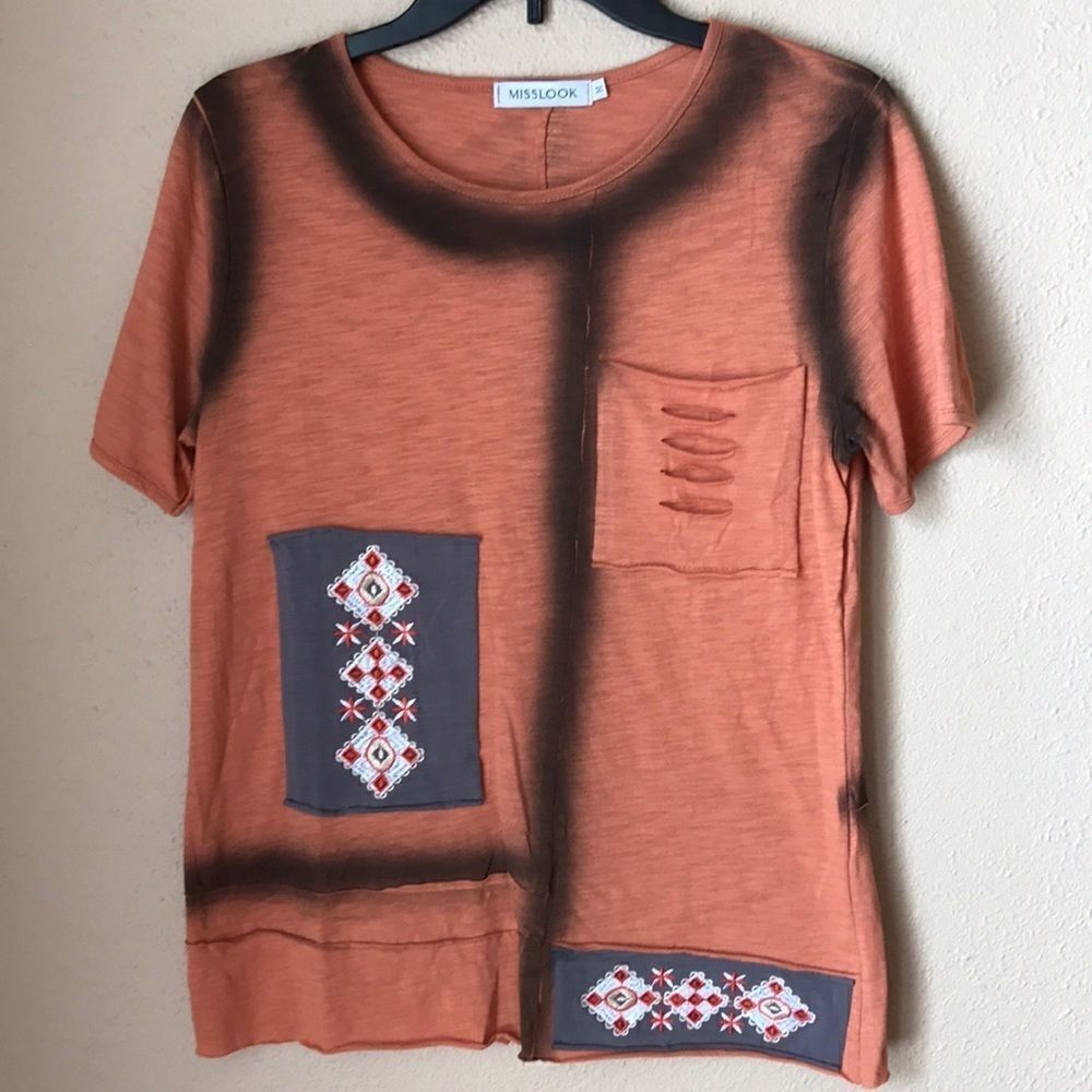 ❤️MISSLOOK Embroidered Shirt 
